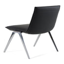 Modrest Cedric - Modern Black Vegan Leather Accent Chair