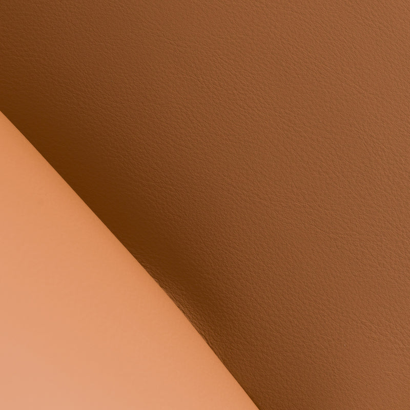 Modrest Cedric - Modern Camel Vegan Leather Accent Chair