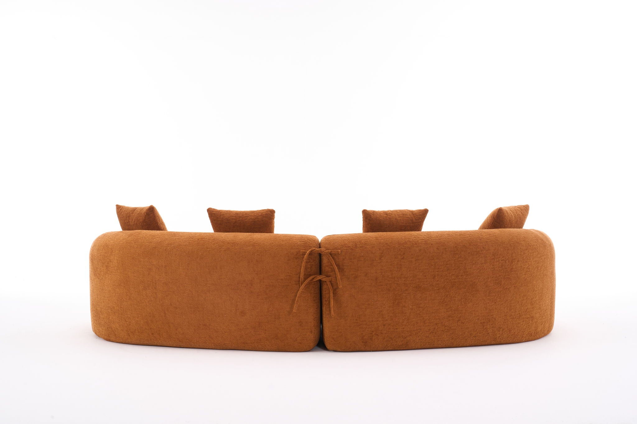 4 Seater Sofa With Fabric, 30D, 60 Hardness Full Sponge, 4 Pillow For Living Room, Home Furniture Sleeper Sectional Sofa For Apartment