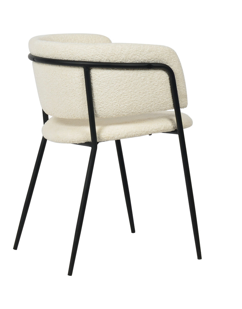 Modrest Chilton - Modern Off White Dining Chair Set of 2