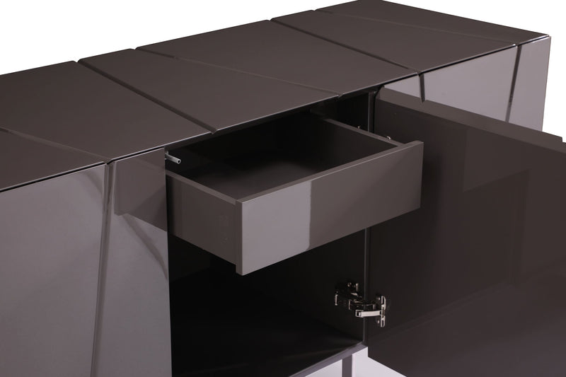 Modrest Chrysler - Modern Grey High Gloss Buffet