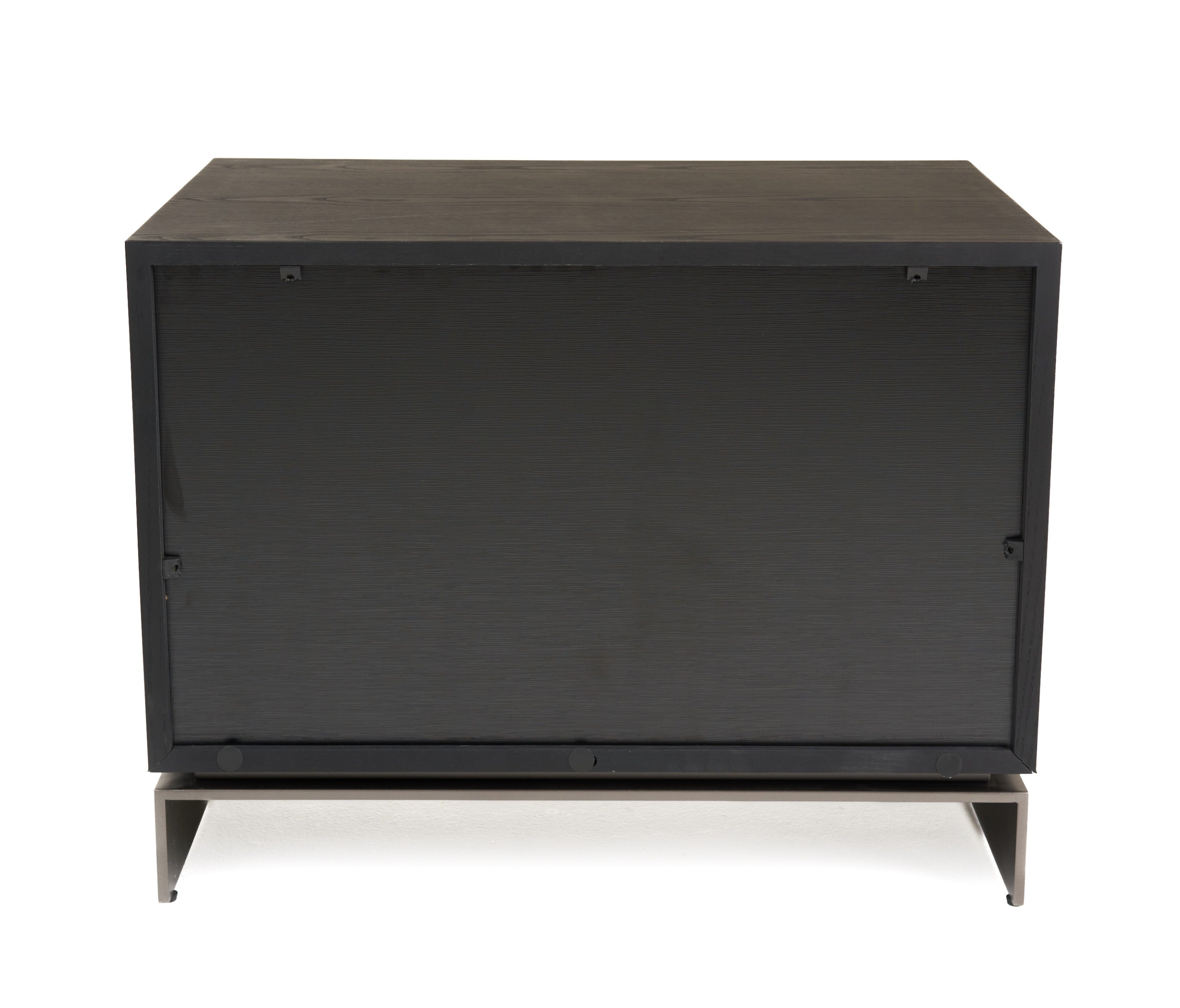 Lamod Cirque - Modern Black Ash Nightstand