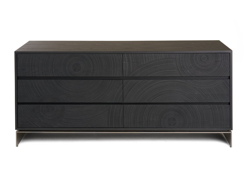 Lamod Cirque - Modern Black Ash Dresser