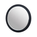 Lamod Cirque - Modern Black Ash Round Mirror