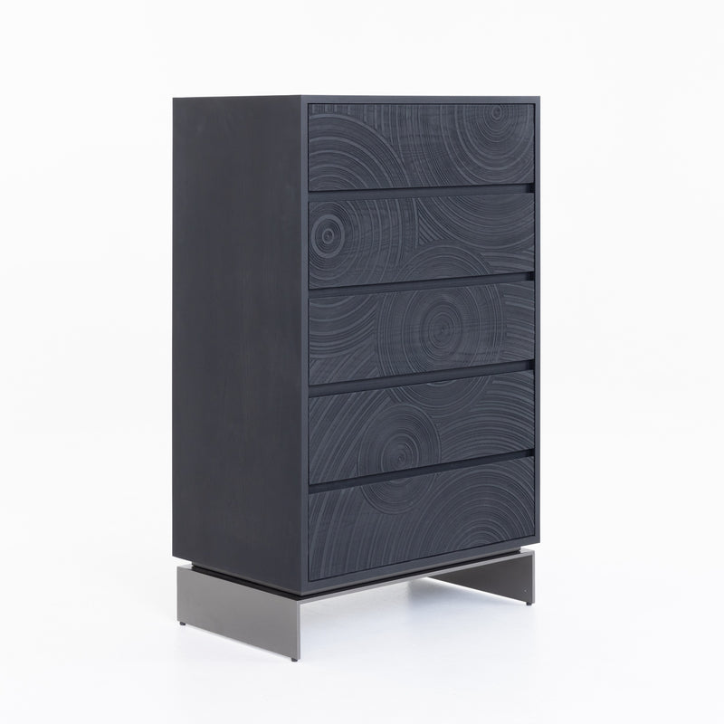 Lamod Cirque - Modern Black Ash Chest