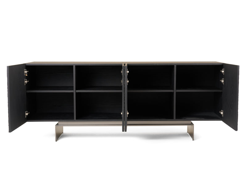 Lamod Cirque - Modern Black Ash Buffet