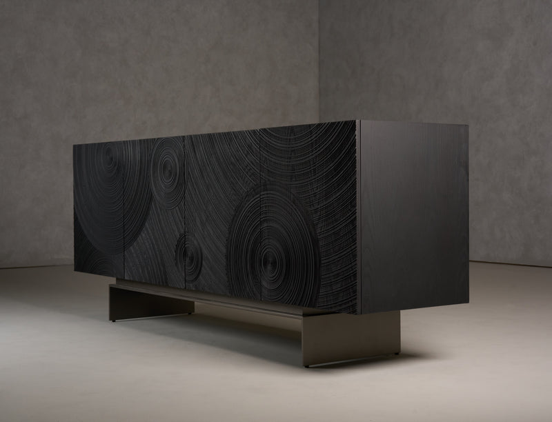 Lamod Cirque - Modern Black Ash Buffet