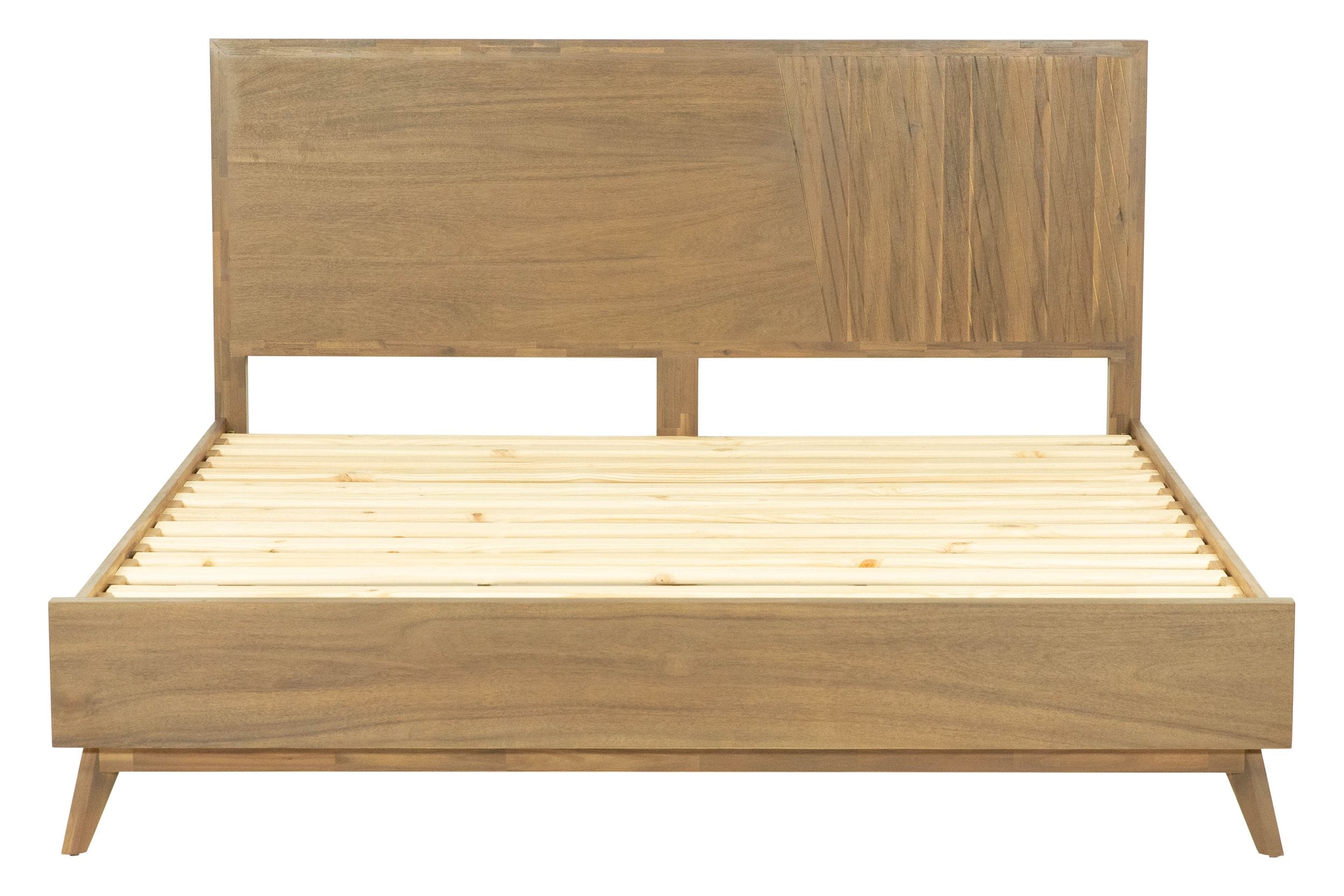 Modrest Claire - Eastern King Contemporary Walnut Bed