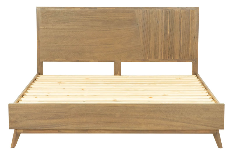 Modrest Claire - Queen Contemporary Walnut Bed