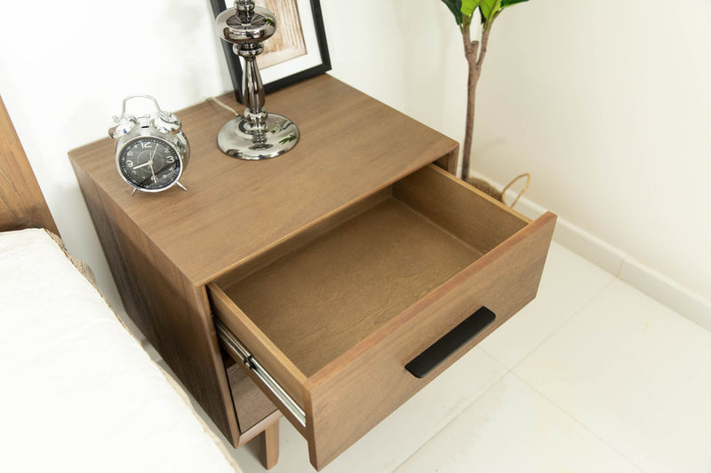 Modrest Claire - Contemporary Walnut NIghtstand