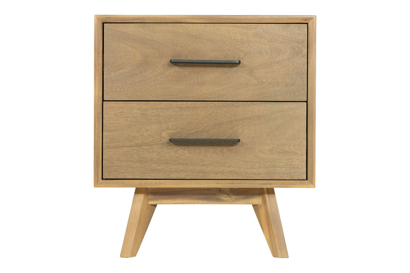 Modrest Claire - Contemporary Walnut NIghtstand