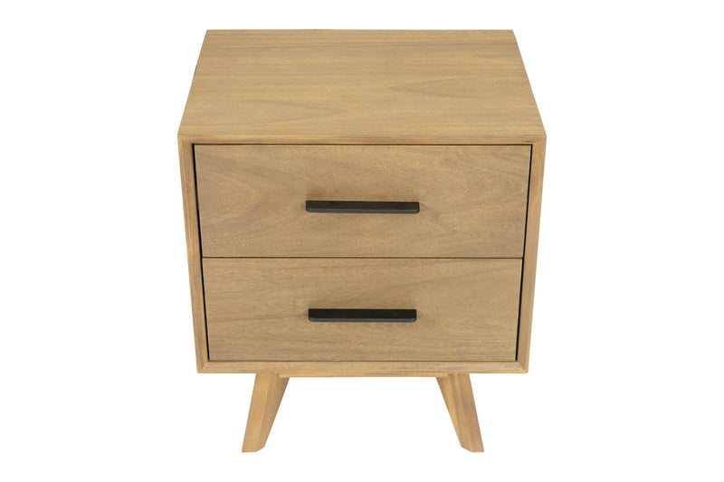 Modrest Claire - Contemporary Walnut NIghtstand