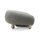 Divani Casa Clarity - Contemporary Grey Fabric Accent Chair