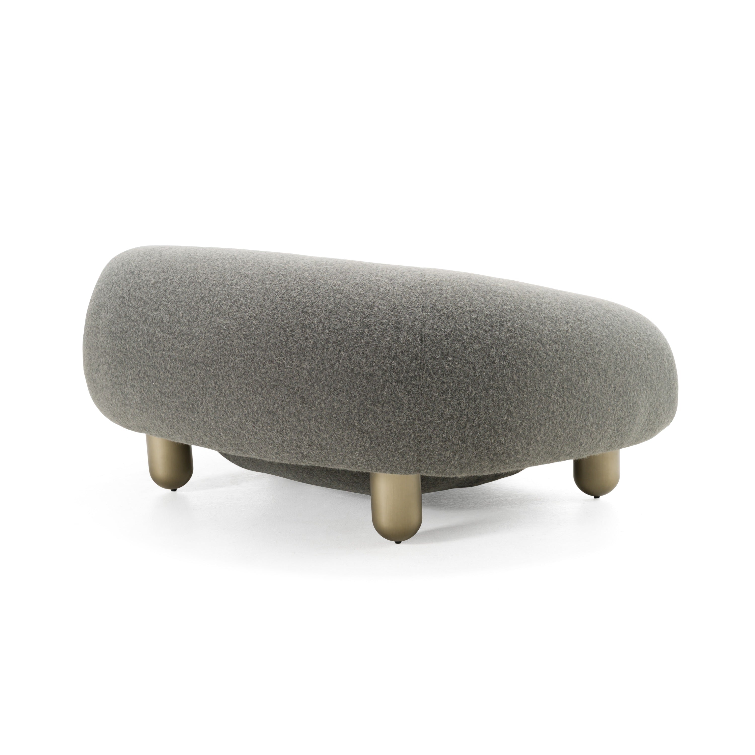 Divani Casa Clarity - Contemporary Grey Fabric Accent Chair