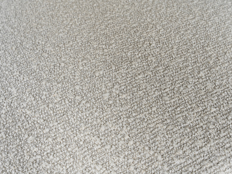 Modrest Claudine - Modern Light Grey Fabric & Antique Brass Dining Chair