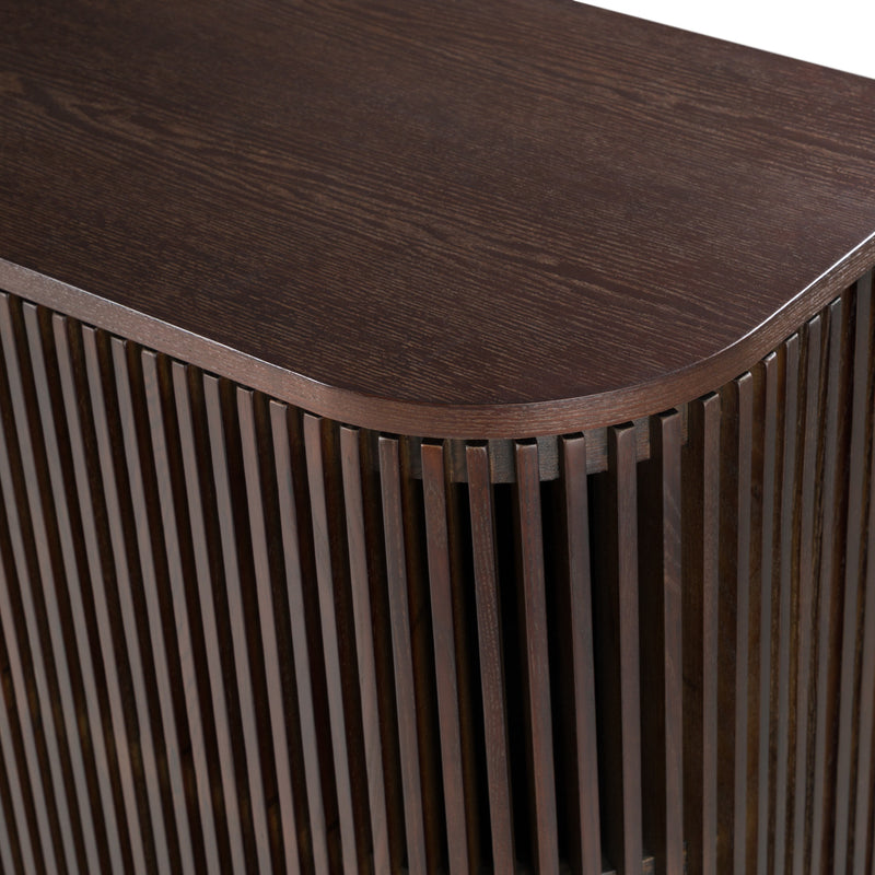Modrest Clifton - Modern Smoked Ash Tall Buffet