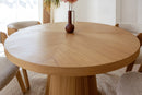 Modrest Cloud - Modern Natural Oak Extendable Dining Table