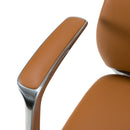 Modrest Clyne - Modern Camel Vegan Leather Executive Office Chair