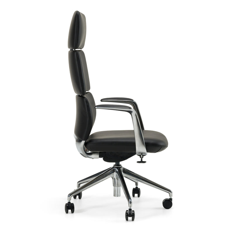 Modrest Clyne - Modern Black Vegan Leather Executive Office Chair
