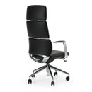 Modrest Clyne - Modern Black Vegan Leather Executive Office Chair