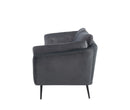 Divani Casa Cody - Modern Dark Grey Fabric Sofa