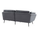 Divani Casa Cody - Modern Grey Fabric Sofa