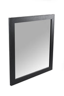 Modrest Concord - Modern Black Ash Mirror