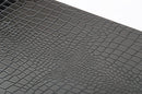 A&X Congress Transitional Black Crocodile Desk