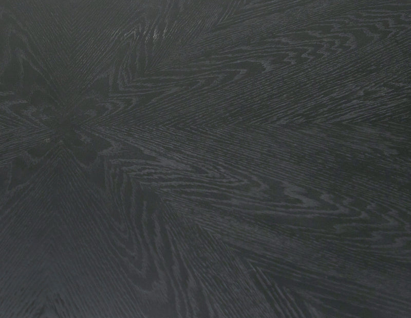 Modrest Conroy - Modern Black Round Dining Table