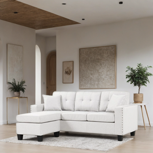 Cris 2-Piece Sectional – Includes Free TV or Area Rug