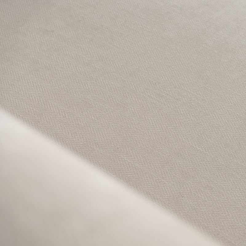 Modrest Cynthia - Modern White Fabric + Wood Loveseat