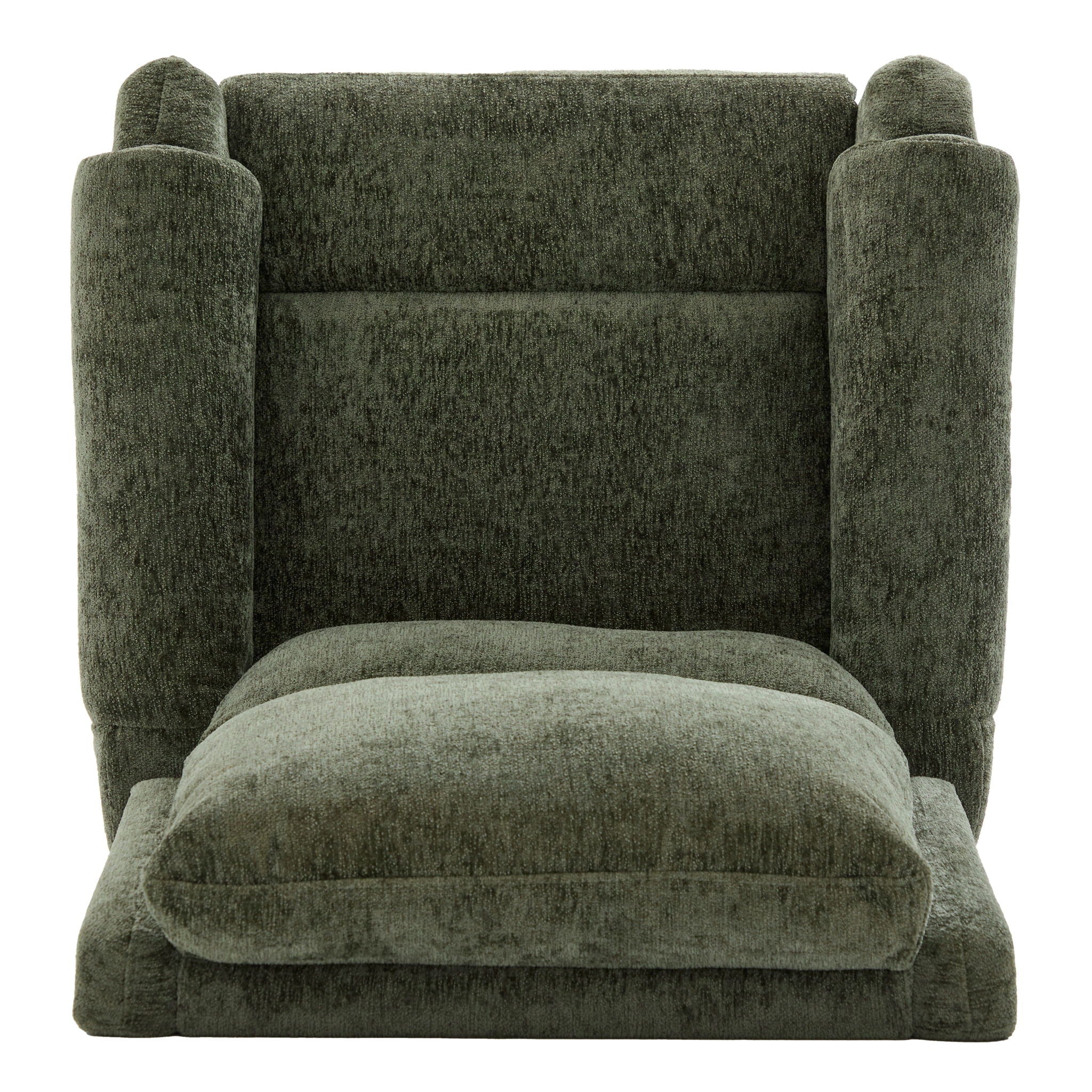 Manual Recliner Massage Chair With Swivel Rocker, 8 Massage Modes, Side Storage Pocket