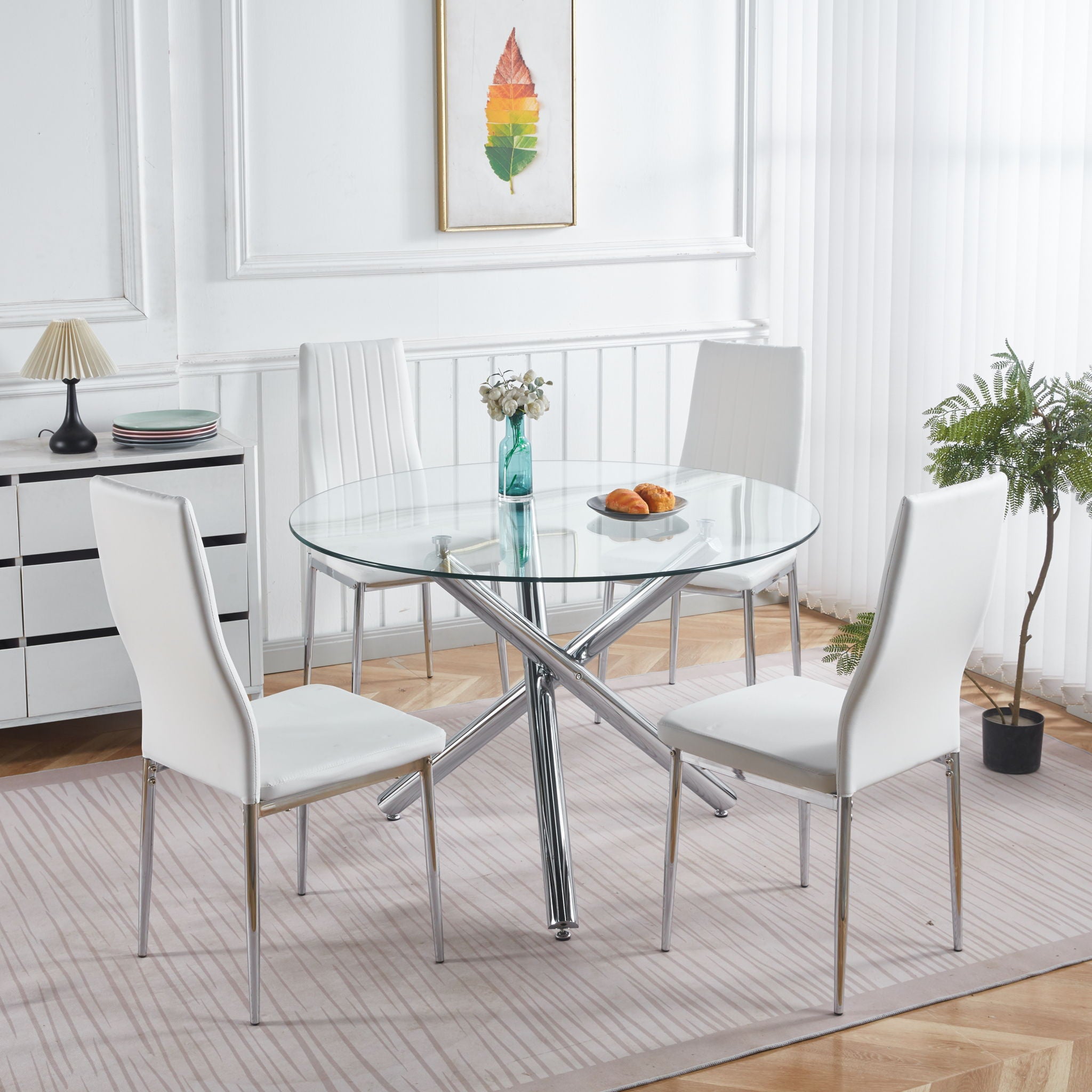 Dining Table, Space Saving Kitchen Table For Living Room