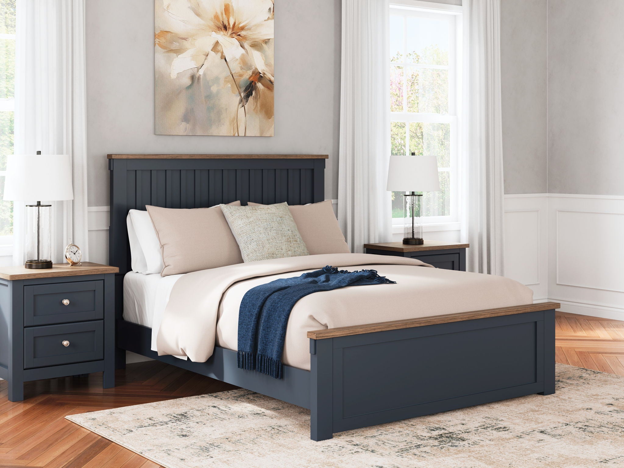 Landocken - Panel Bed