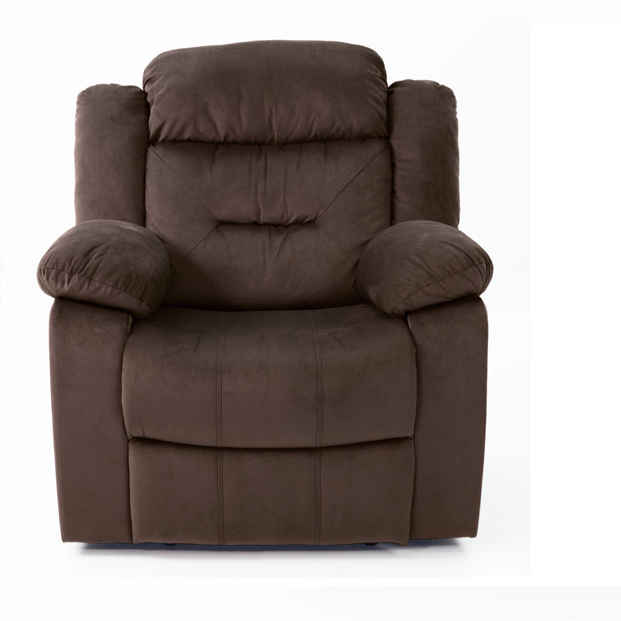 Contemporary Living Room Set With Pillow Arms And Headrest Support