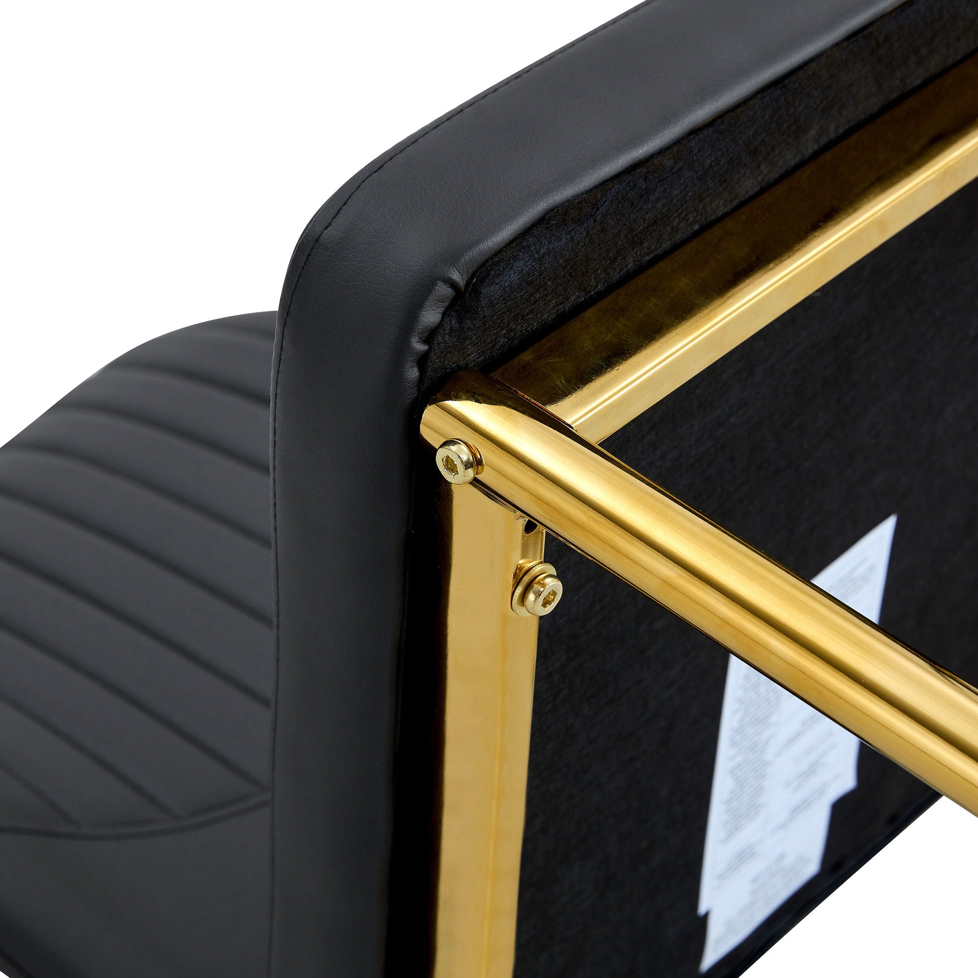 Luxury Simple Chair With Metal Leg