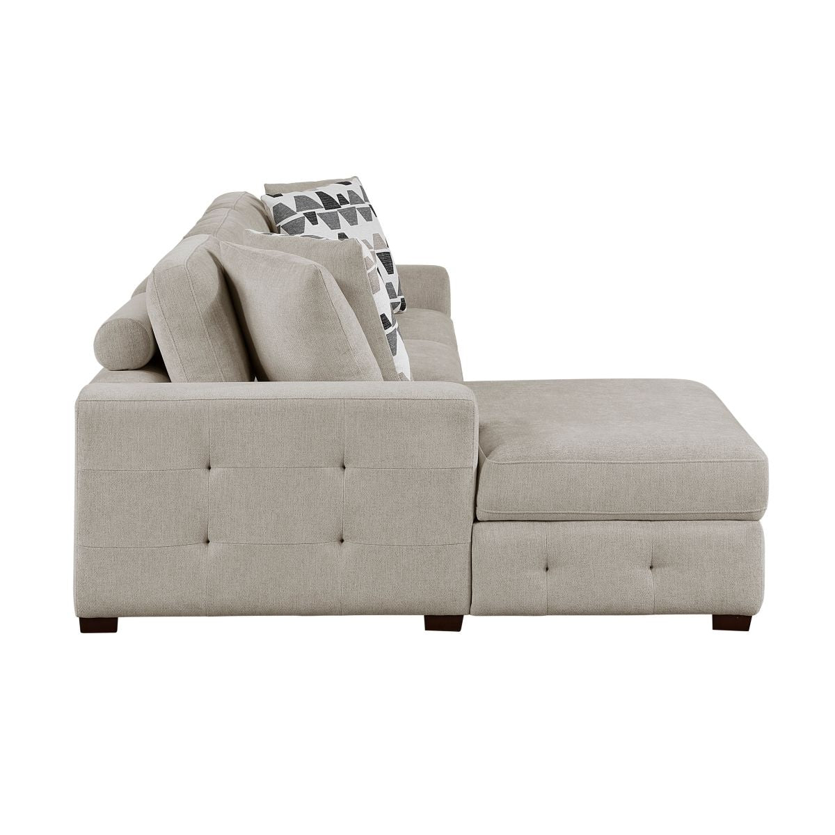 Raife - Sectional With Ottoman
