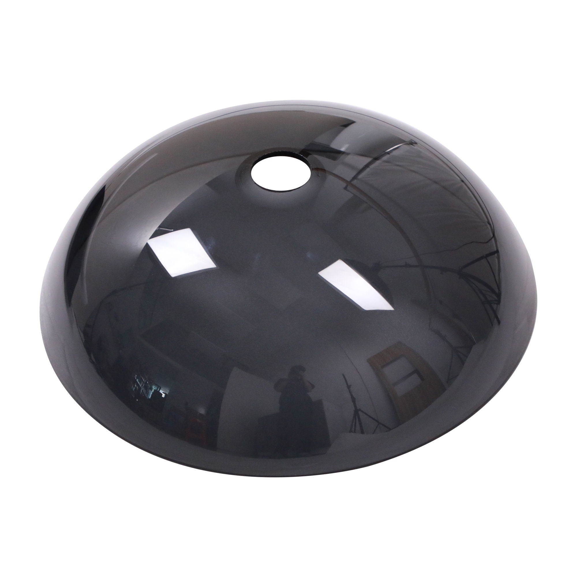 Artistic Tempered Glass Vessel Sink With Pop Up Drain
