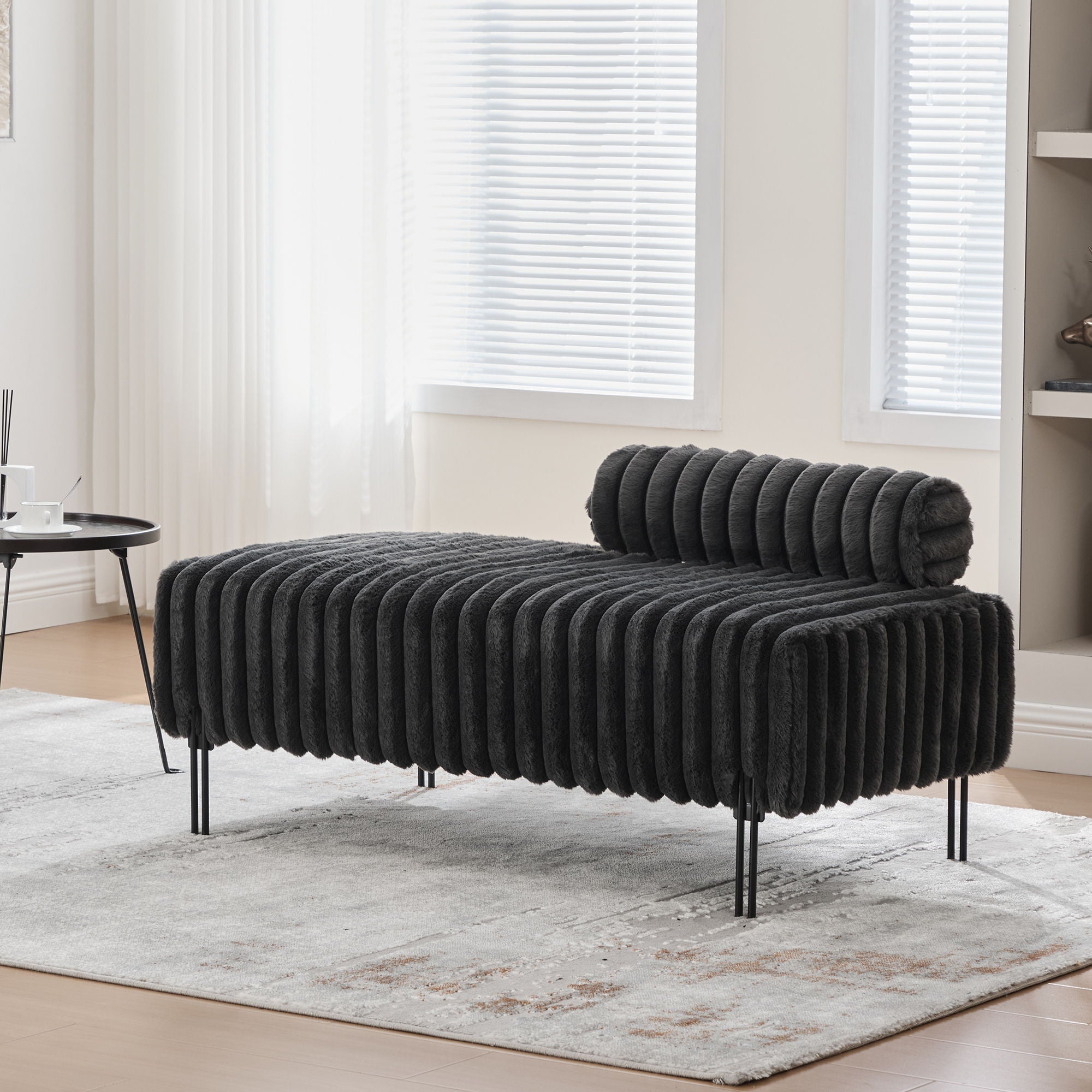 Mini Loveseat With Adjustable Backrest