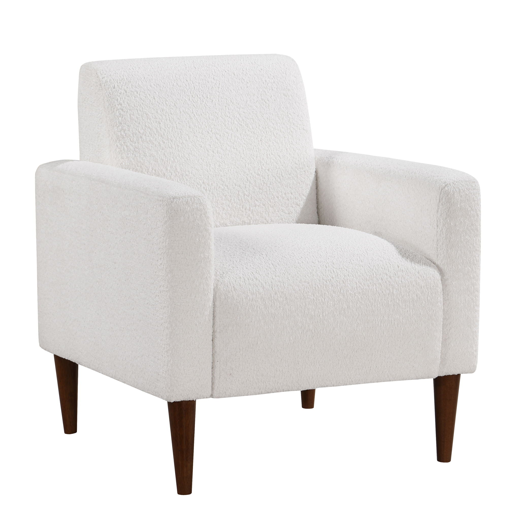 Caius - Arm Chair - White