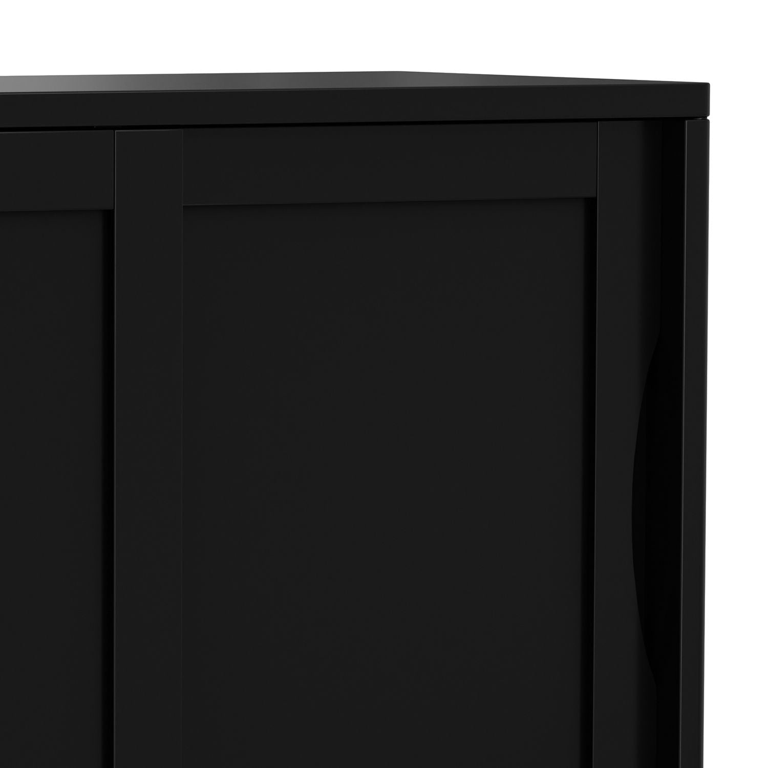 Harper - Low Storage Cabinet - Black