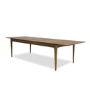 Modrest Dallas - Mid-Century Modern Brown Oak Extendable Dining Table