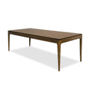 Modrest Dallas - Mid-Century Modern Brown Oak Extendable Dining Table