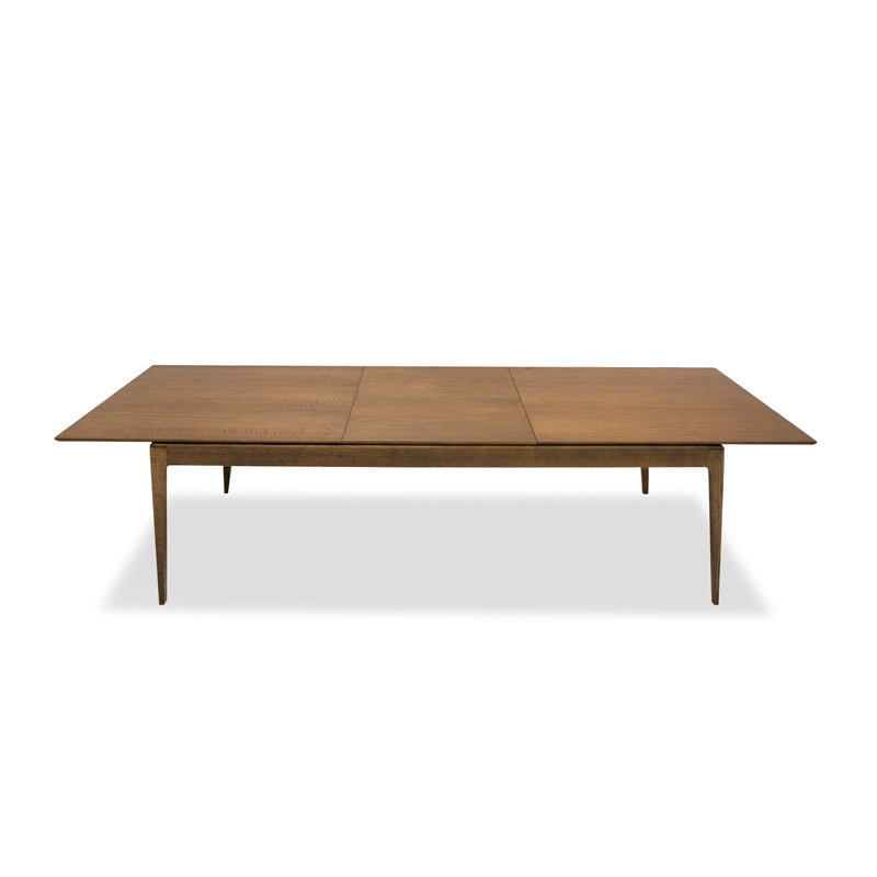 Modrest Dallas - Mid-Century Modern Brown Oak Extendable Dining Table