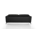 Divani Casa Danis - Modern Black Leather Sofa
