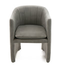 Modrest Danube Modern Grey Fabric Dining Chair