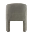 Modrest Danube Modern Grey Fabric Dining Chair