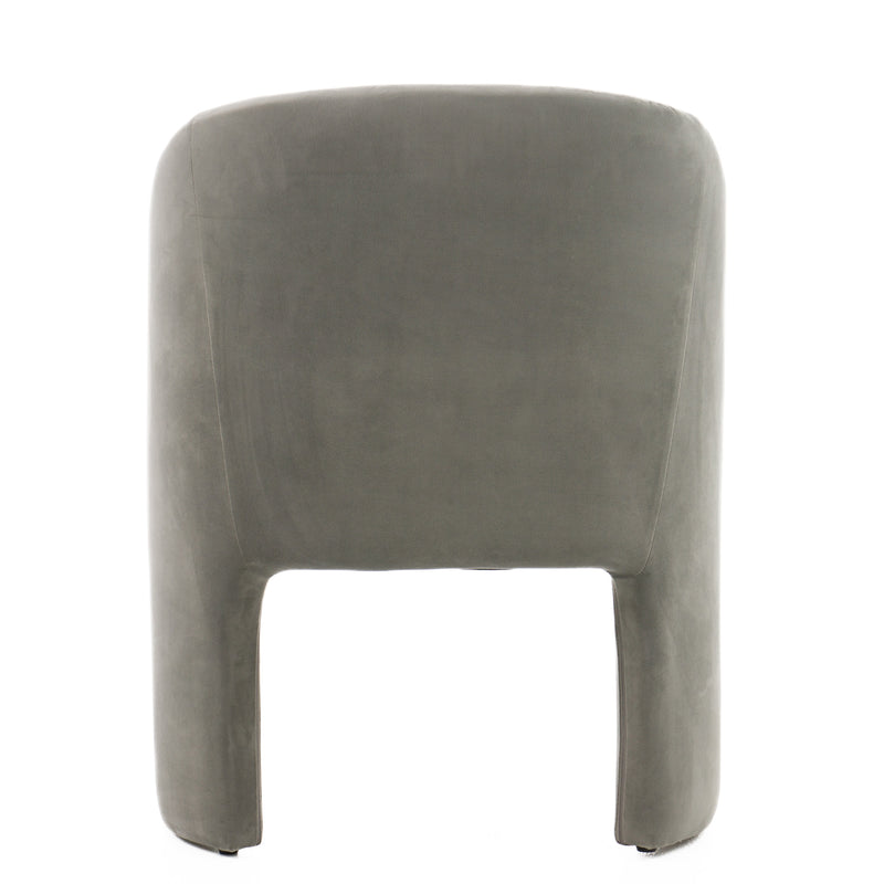 Modrest Danube Modern Grey Fabric Dining Chair