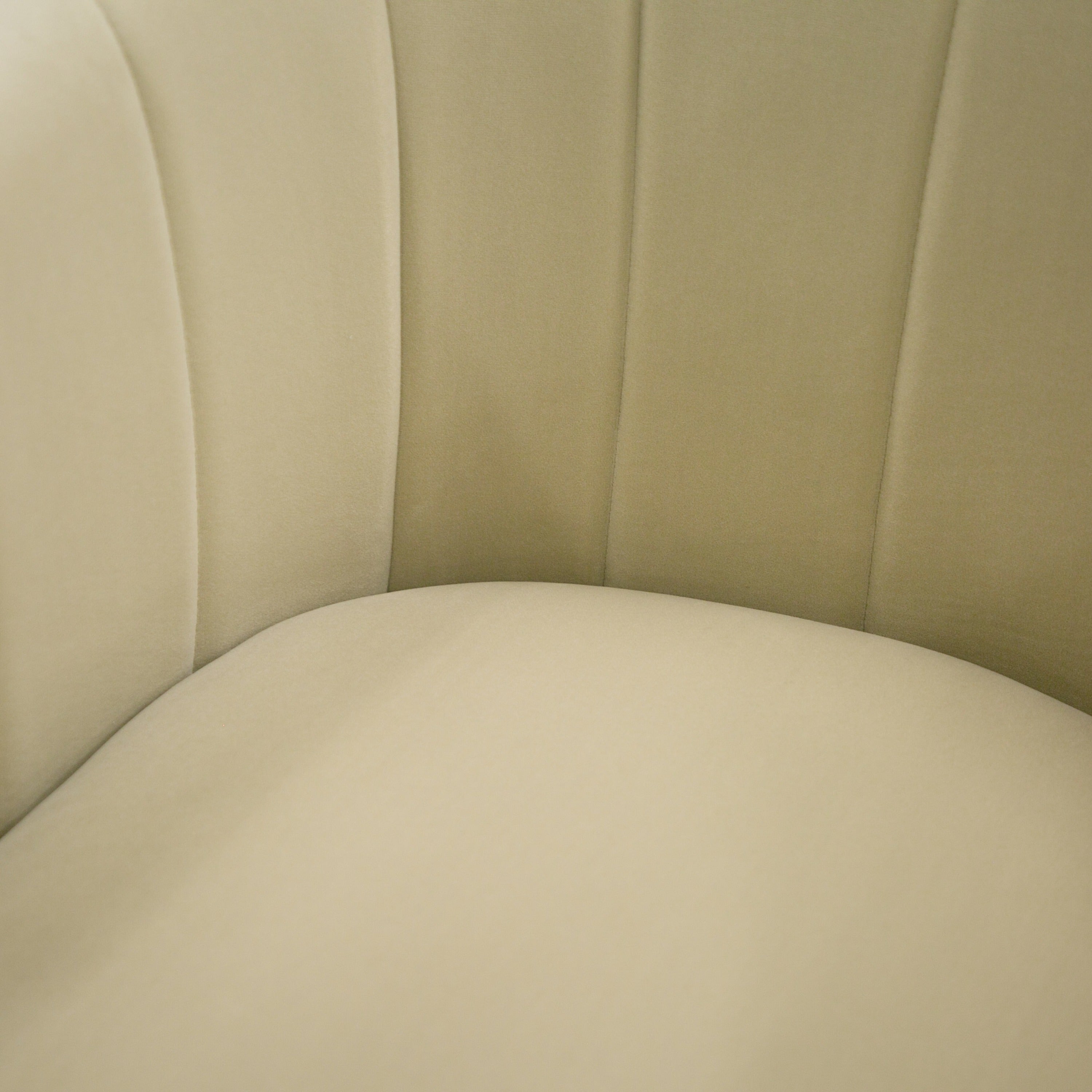 Modrest Danube - Modern Beige Fabric Dining Chair