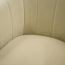 Modrest Danube - Modern Beige Fabric Dining Chair